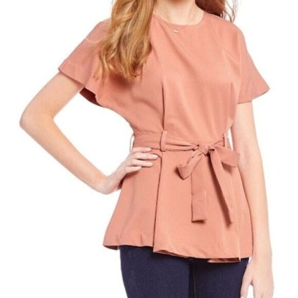 Daniel Cremieux Tops - CREMIEUX Bella Peplum Blouse